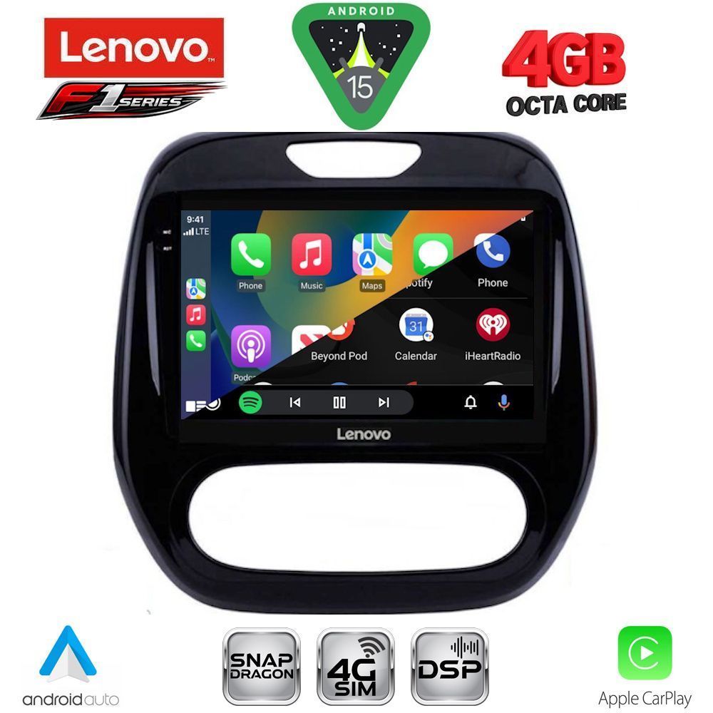 LENOVO SSQ 9542_CPA (9inc) MULTIMEDIA TABLET for RENAULT CAPTUR mod. 2013-2019 - immagine 2