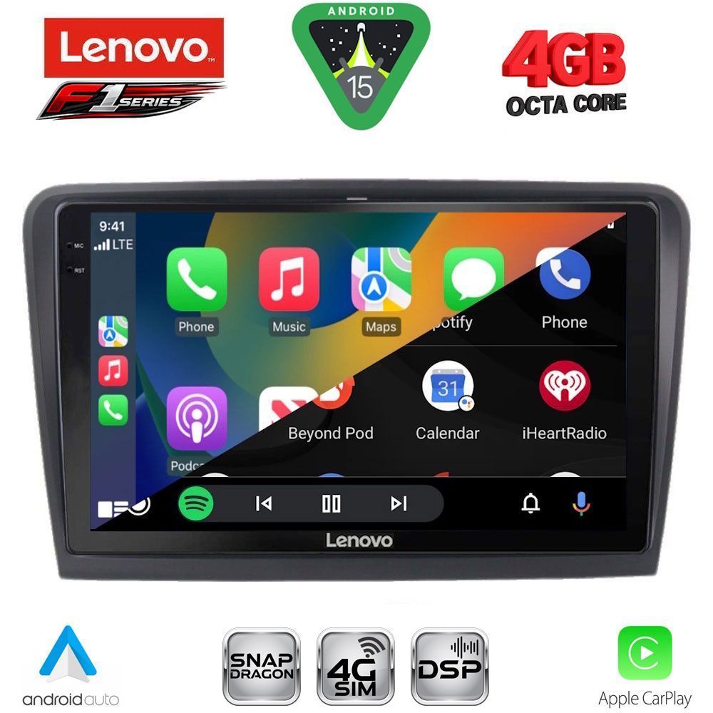 LENOVO SSQ 9604B_CPA (10inc) MULTIMEDIA TABLET for SKODA SUPERB mod. 2008-2015 - immagine 2