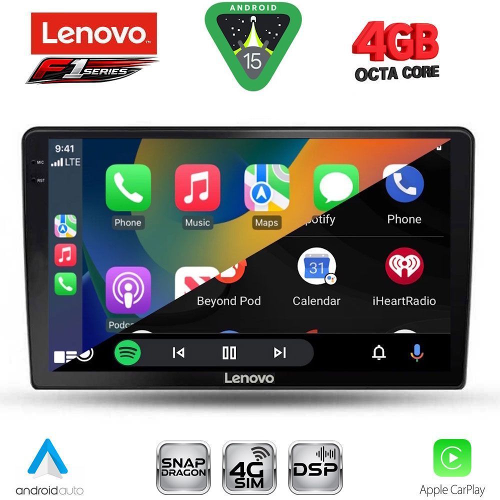 LENOVO SSQ 9656_CPA (9inc) MULTIMEDIA TABLET for SSANGYONG REXTON mod. 2002-2006 - immagine 2