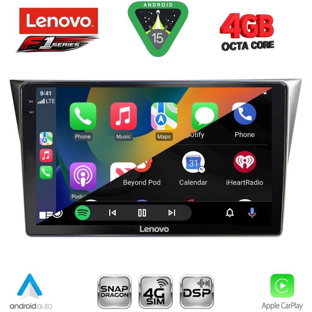 LENOVO SSQ 9659_CPA (9inc) MULTIMEDIA TABLET for SUBARU IMPREZA mod. 2002-2008 - immagine 2