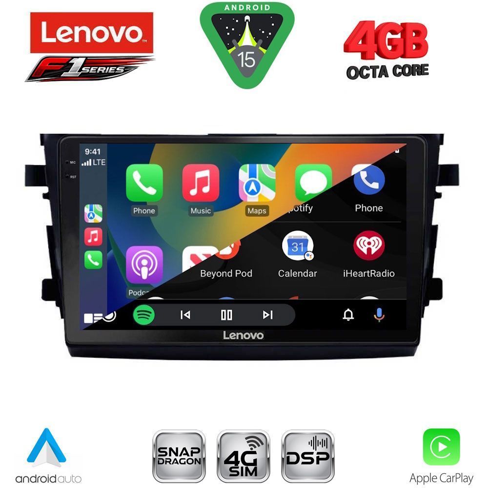 LENOVO SSQ 9674_CPA (9inc) MULTIMEDIA TABLET for SUZUKI CELERIO mod. 2015-2021 - immagine 2