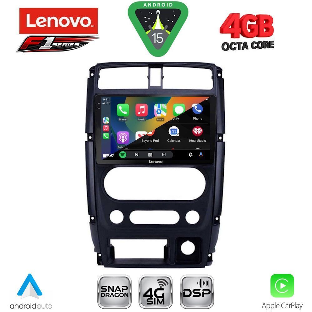 LENOVO SSQ 9678_CPA (9inc) MULTIMEDIA TABLET for SUZUKI JIMNY mod. 2007-2017 - immagine 2