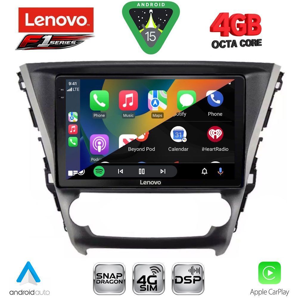 LENOVO SSQ 9706_CPA (10inc) MULTIMEDIA TABLET for TOYOTA AVENSIS mod. 2016-2019 - immagine 2