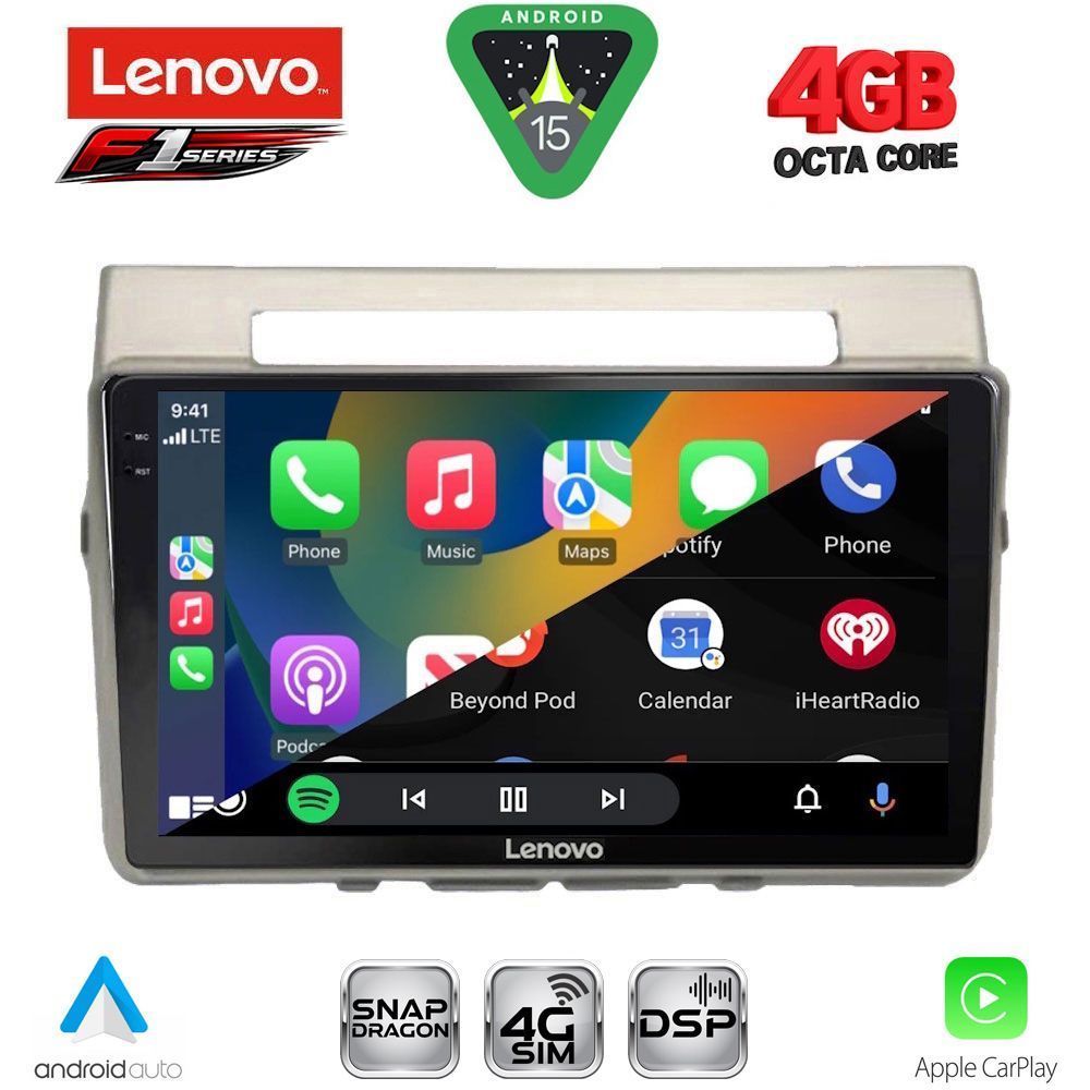 LENOVO SSQ 9711B_CPA (9inc) MULTIMEDIA TABLET for TOYOTA COROLLA VERSO mod. 2004-2009 - immagine 2