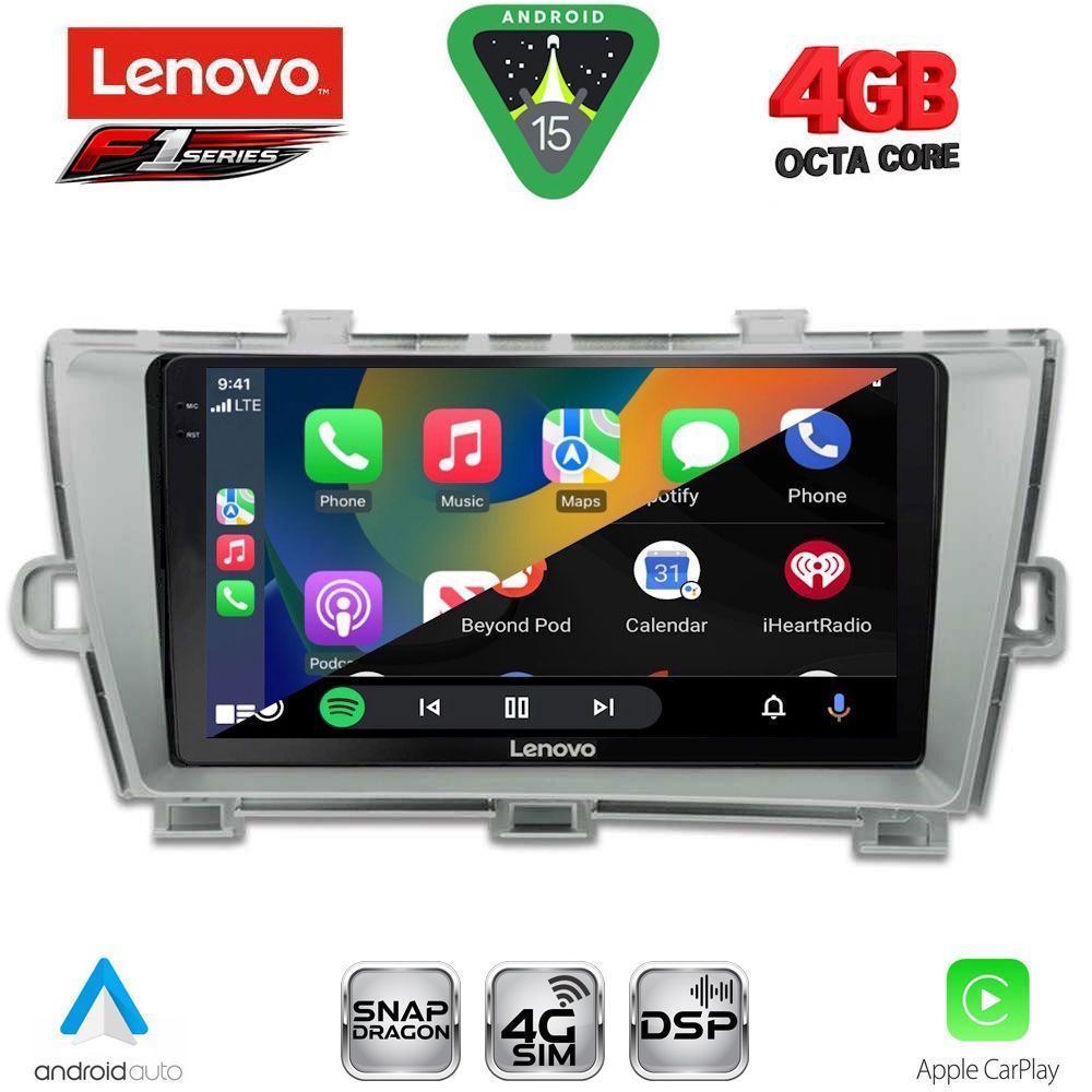 LENOVO SSQ 9726_CPA (9inc) MULTIMEDIA TABLET for TOYOTA PRIUS mod. 2009-2015 - immagine 2