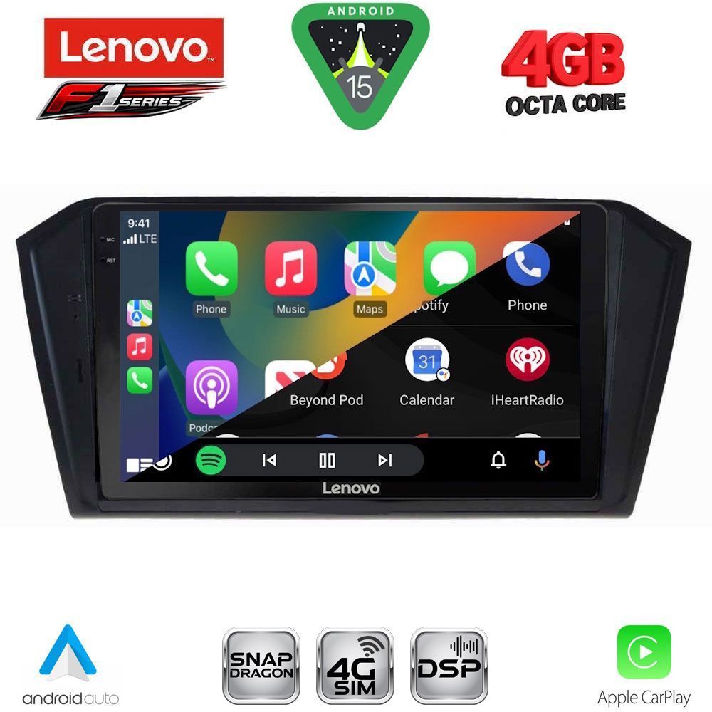 LENOVO SSQ 9750_CPA (10inc) MULTIMEDIA TABLET for VW PASSAT mod. 2016-2023 - immagine 2