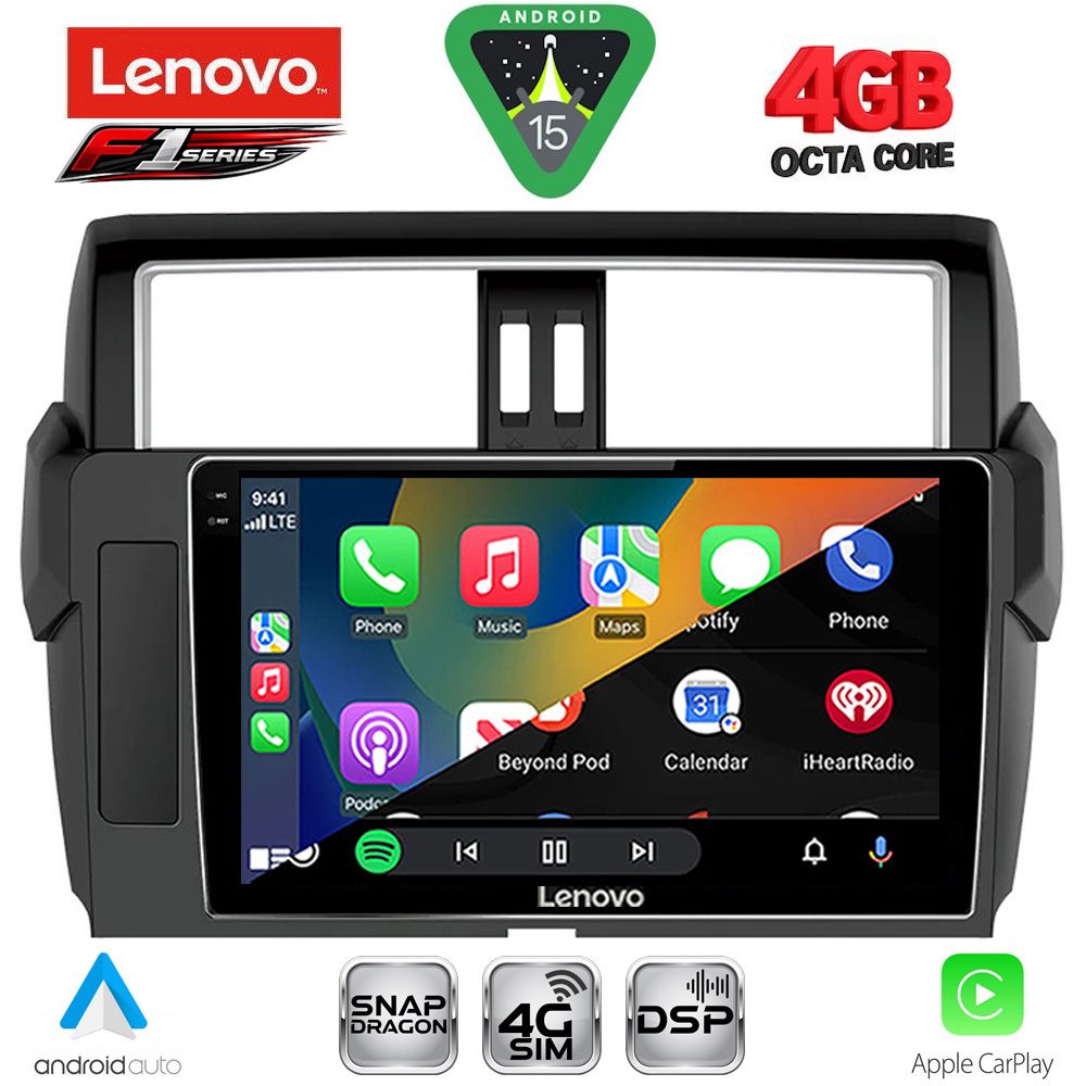 LENOVO SSQ 9777_CPA (10inc) MULTIMEDIA TABLET for TOYOTA PRADO mod. 2014-2017 - immagine 2