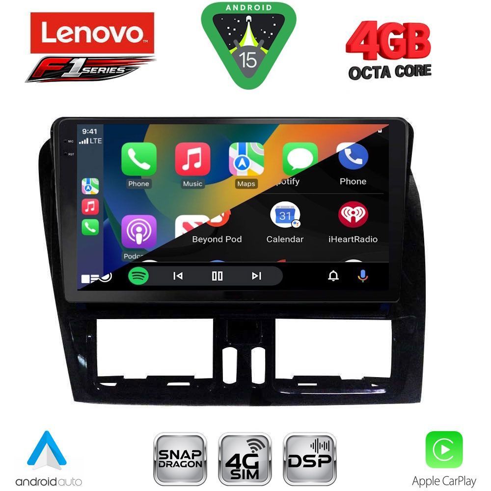 LENOVO SSQ 9787_CPA (9inc) MULTIMEDIA TABLET for VOLVO XC60 mod. 2009-2017 - immagine 2