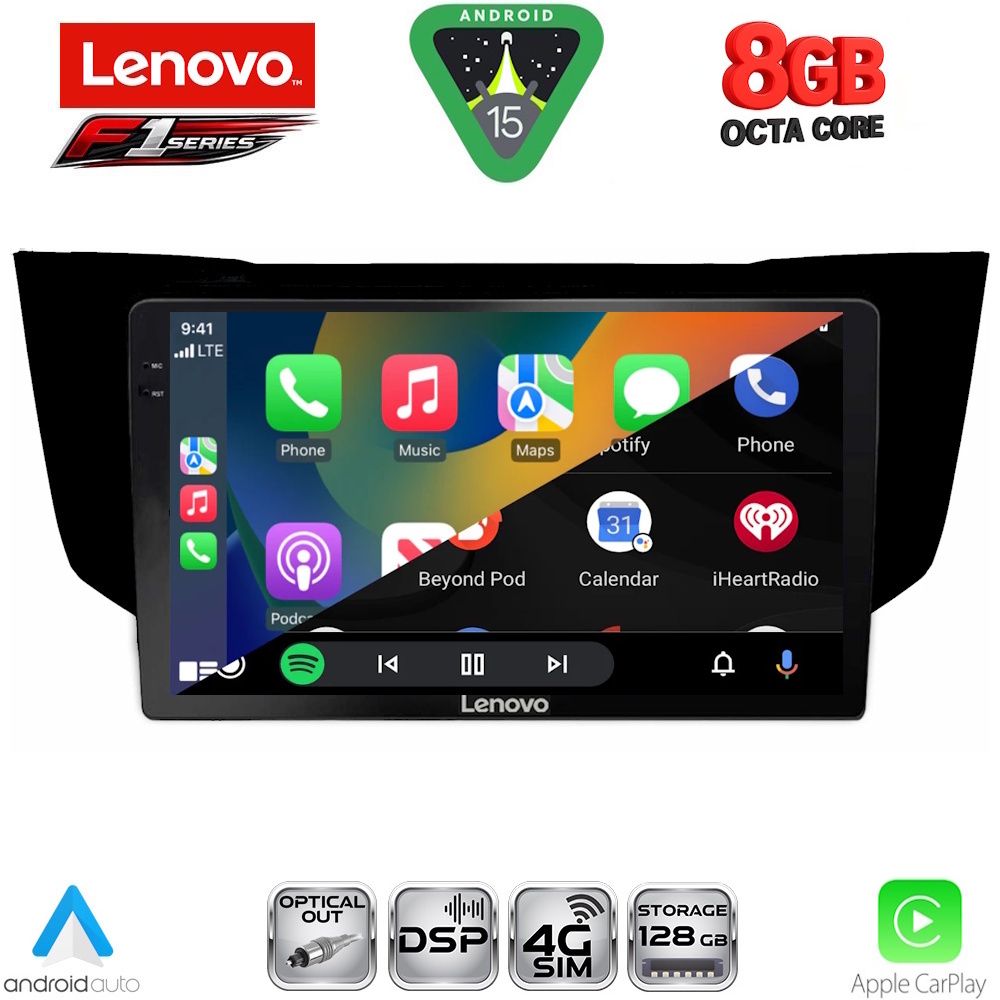 LENOVO SSR 10345BL_CPA (9inc) MULTIMEDIA TABLET for LEXUS RX 300 – 400 mod. 2003-2008 - immagine 2