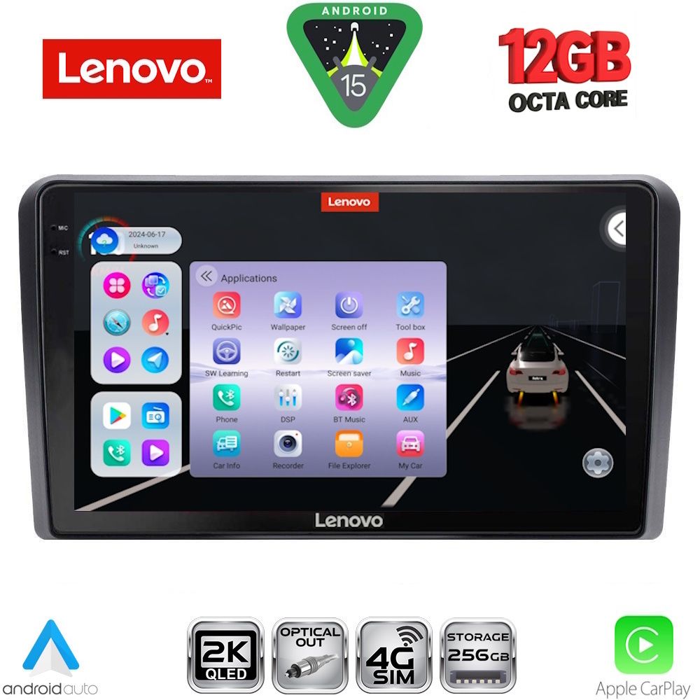 LENOVO SSZ 12139_CPA (9inc) MULTIMEDIA TABLET for FIAT PANDA mod. 2003-2012 - WEXML.GR