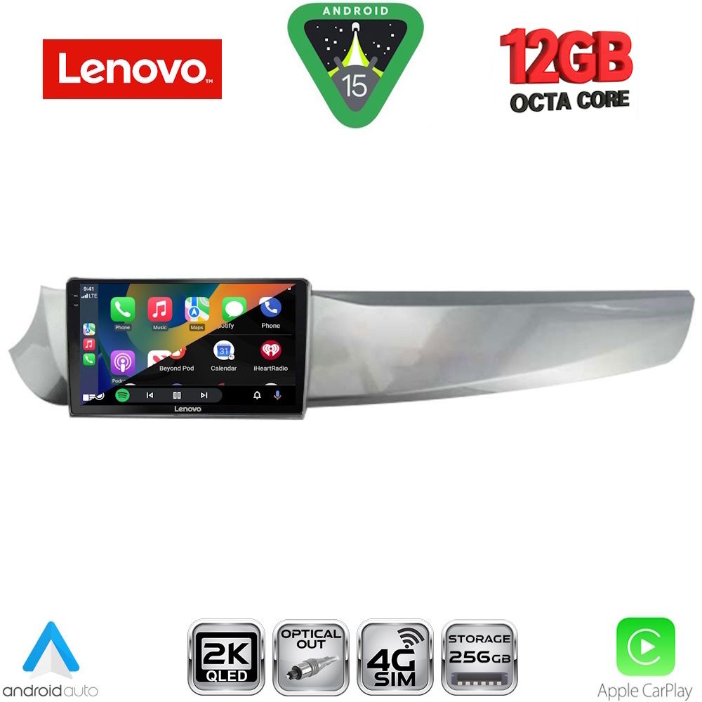 LENOVO SSZ 12025_CPA (9inc) MULTIMEDIA TABLET for ALFA ROMEO GIULIETTA mod. 2010-2014 - immagine 2