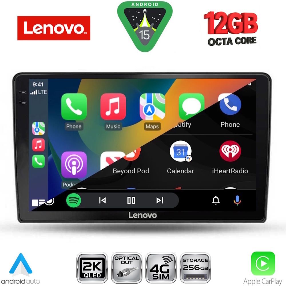 LENOVO SSZ 12026_CPA (9inc) MULTIMEDIA TABLET for ALFA ROMEO GIULIETTA mod 2014-2020 - immagine 3