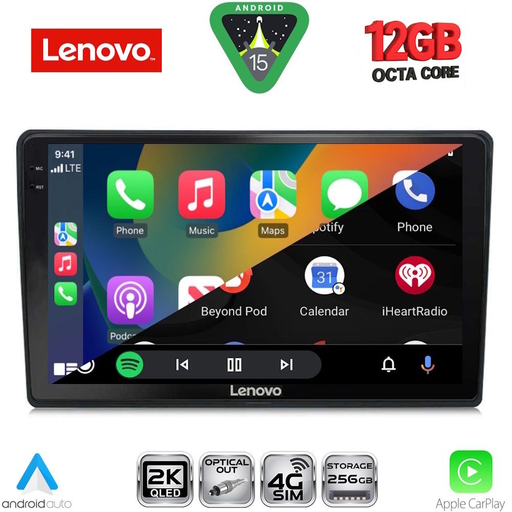 LENOVO SSZ 12086_CPA (10inc) MULTIMEDIA TABLET for CITROEN C4 - DS4 mod. 2018-2025 - immagine 2