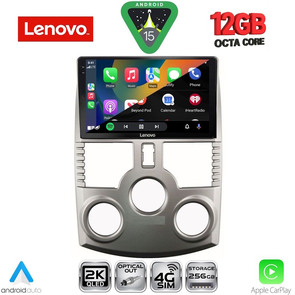 LENOVO SSZ 12126_CPA (9inc) MULTIMEDIA TABLET for DAIHATSU TERIOS mod. 2006-2017 - immagine 2