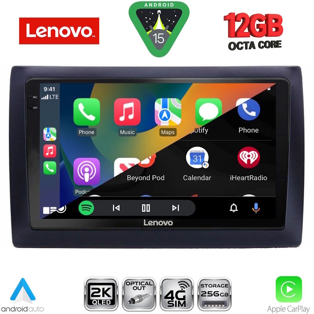 LENOVO SSZ 12145_CPA (9inc) MULTIMEDIA TABLET for FIAT STILO mod. 2001-2007 - immagine 2