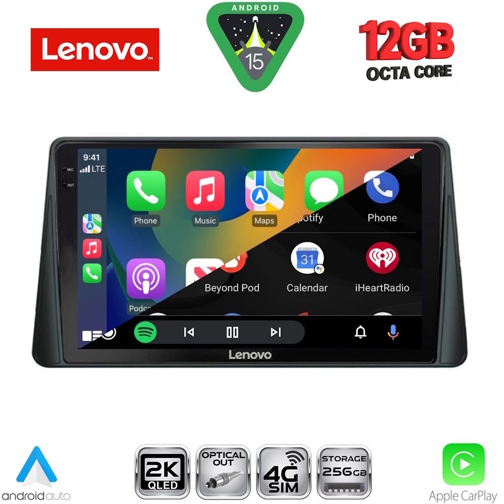 LENOVO SSZ 12158_CPA (9inc) MULTIMEDIA TABLET for FORD FOCUS mod. 2019-2025 - immagine 2
