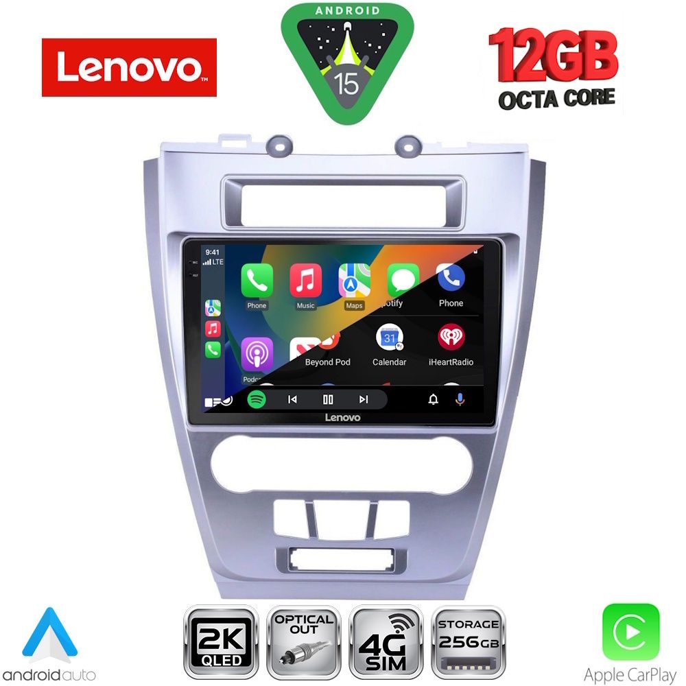 LENOVO SSZ 12159_CPA (10inc) MULTIMEDIA TABLET for FORD FUSION mod. 2012-2017 - immagine 2