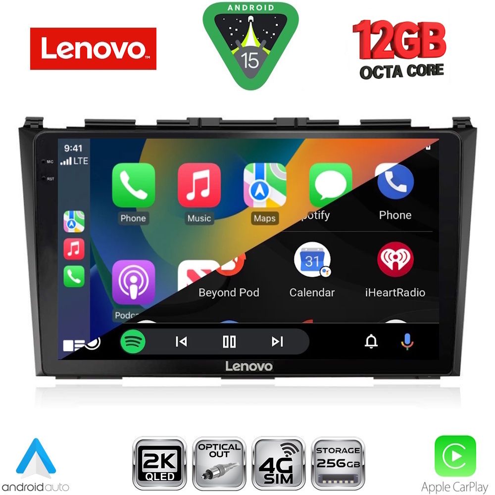 LENOVO SSZ 12197_CPA (9inc) MULTIMEDIA TABLET for HONDA CRV mod. 2006-2012 - immagine 2