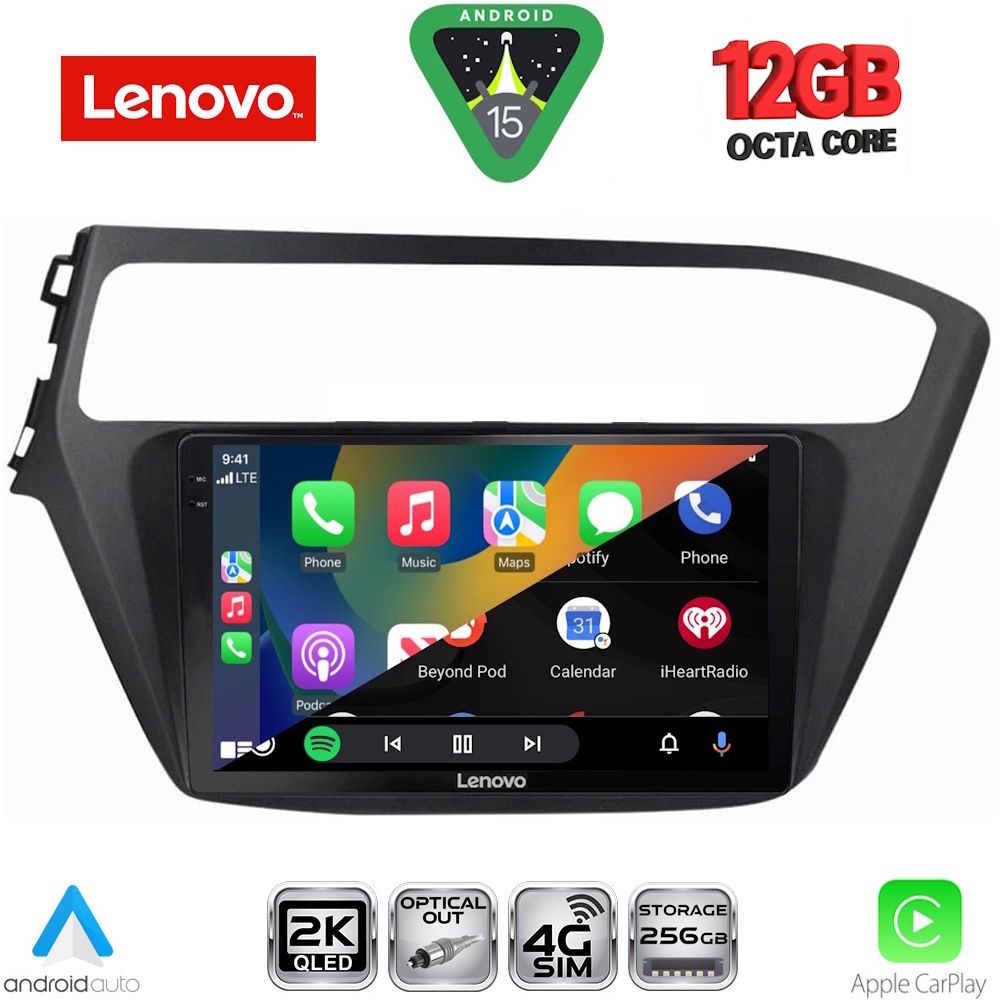 LENOVO SSZ 12230_CPA (9inc) MULTIMEDIA TABLET for HYUNDAI i20 mod. 2018-2021 - immagine 2