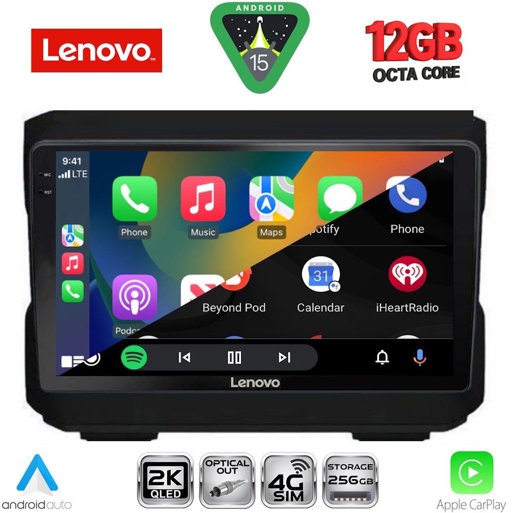 LENOVO SSZ 12272_CPA (10inc) MULTIMEDIA TABLET for JEEP mod. 2007-2014 - DODGE mod. 2007> - immagine 2