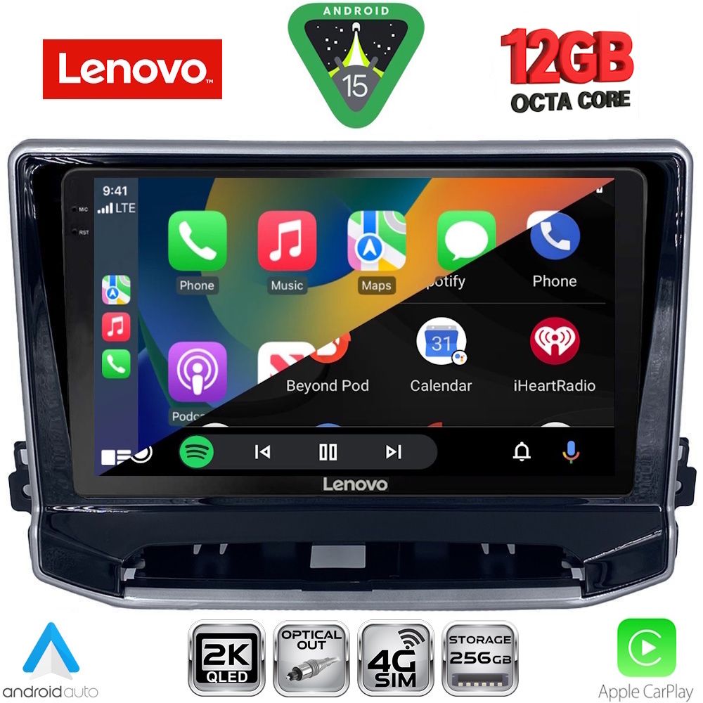 LENOVO SSZ 12279_CPA (10inc) MULTIMEDIA TABLET for JEEP COMPASS mod. 2022-2026 - immagine 2