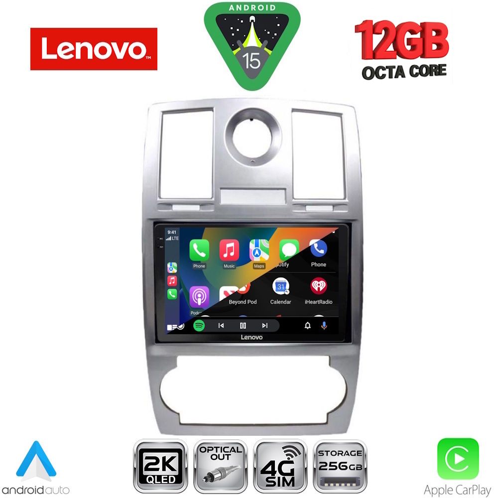 LENOVO SSZ 12285_CPA (9inc) MULTIMEDIA TABLET for CHRYSLER 300C mod. 2005-2010 - immagine 2