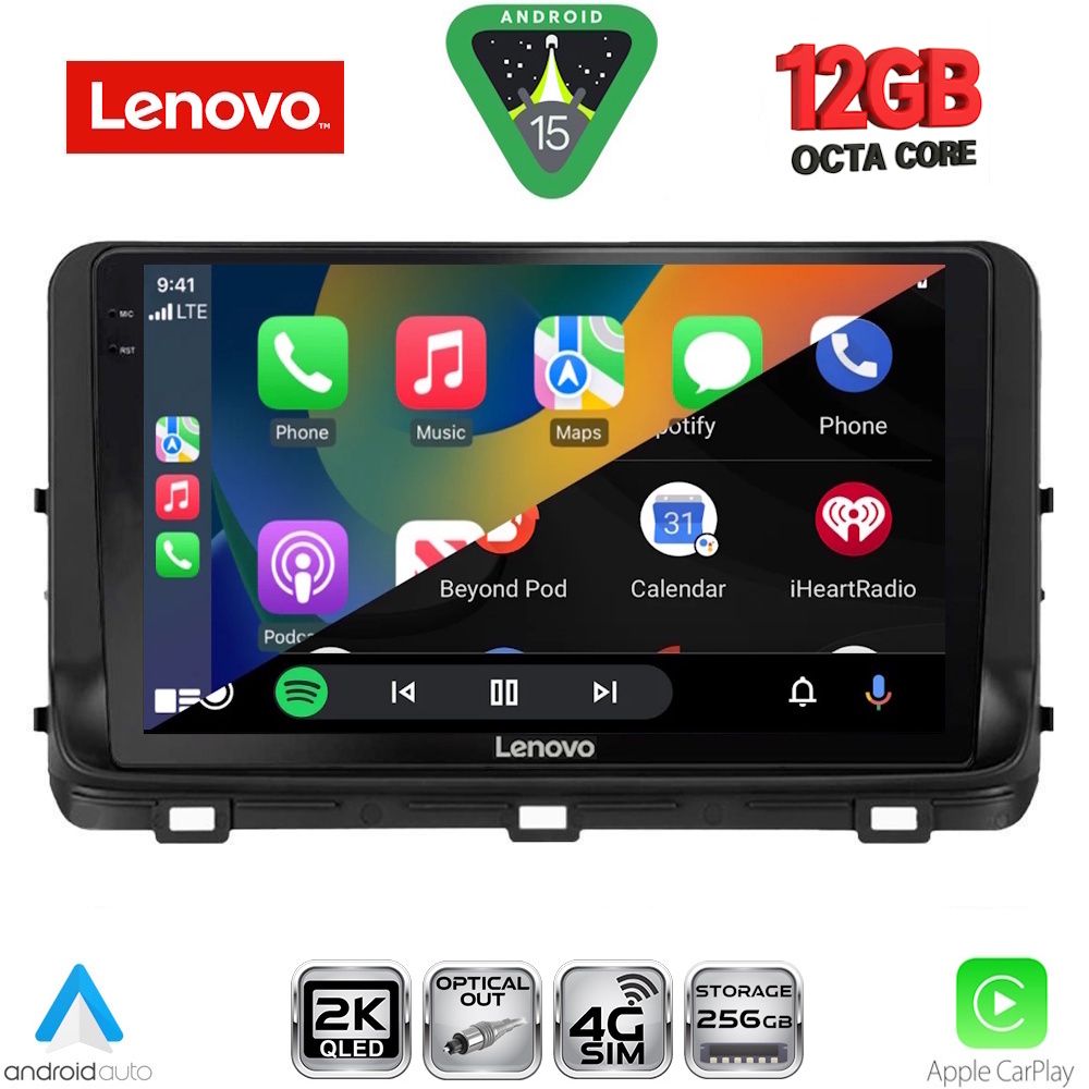 LENOVO SSZ 12303_CPA (10inc) MULTIMEDIA TABLET for KIA CEED - XCEED mod. 2018-2022 - immagine 2