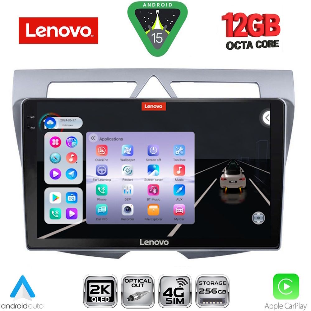 LENOVO SSZ 12307_CPA (9inc) MULTIMEDIA TABLET for KIA PICANTO mod. 2008-2011