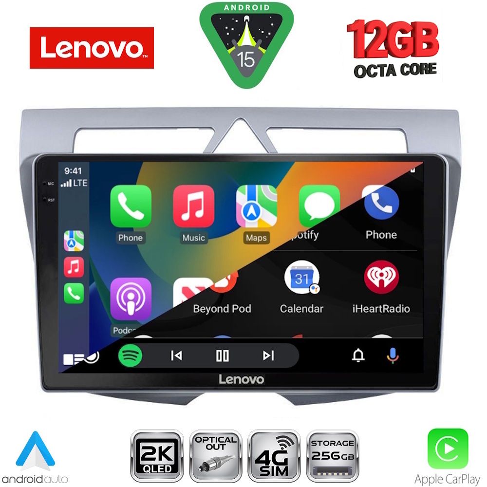 LENOVO SSZ 12307_CPA (9inc) MULTIMEDIA TABLET for KIA PICANTO mod. 2008-2011 - immagine 2