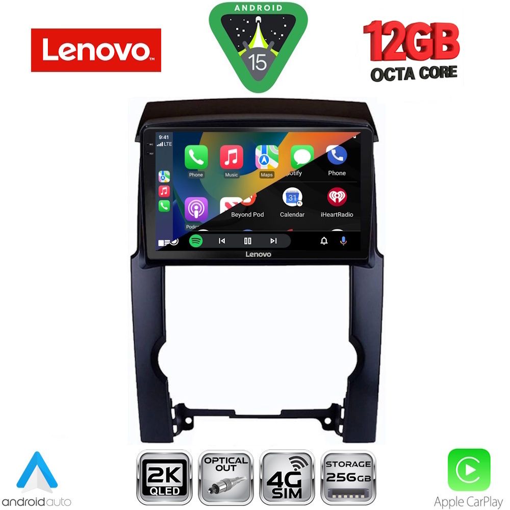 LENOVO SSZ 12318_CPA (10inc) MULTIMEDIA TABLET for KIA SORENTO mod. 2009-2014 - immagine 2