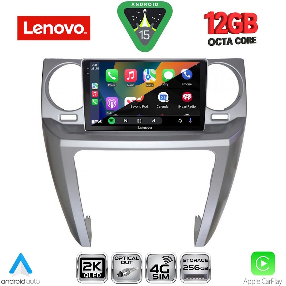 LENOVO SSZ 12335_CPA (9inc) MULTIMEDIA TABLET for LAND ROVER DISCOVERY 3 mod. 2004-2009 - immagine 2
