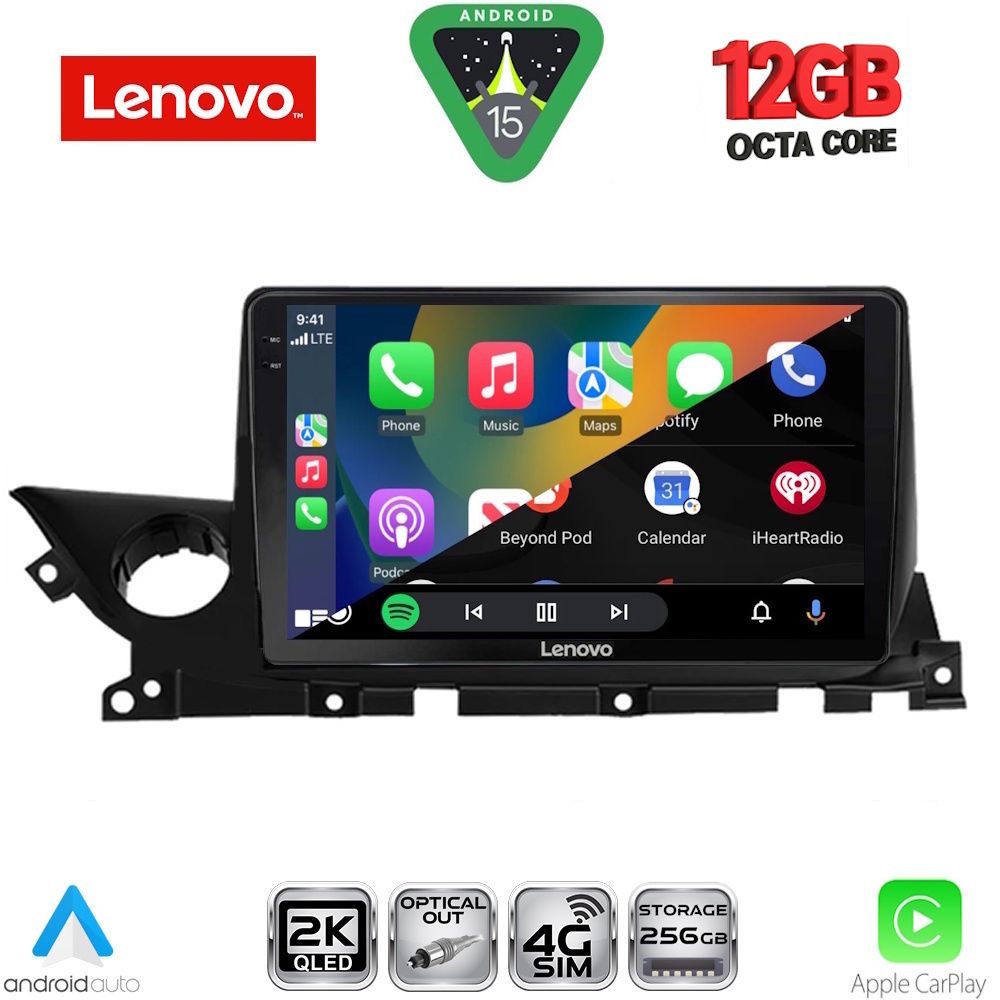 LENOVO SSZ 12379B_CPA (9inc) MULTIMEDIA TABLET for MAZDA 6 mod. 2021-2026 - immagine 2