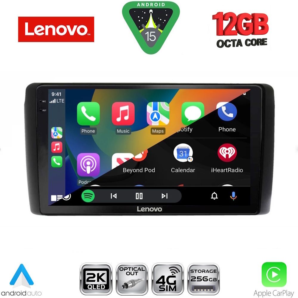 LENOVO SSZ 12472_CPA (9inc) MULTIMEDIA TABLET for NISSAN LEAF mod. 2009-2017 - immagine 2