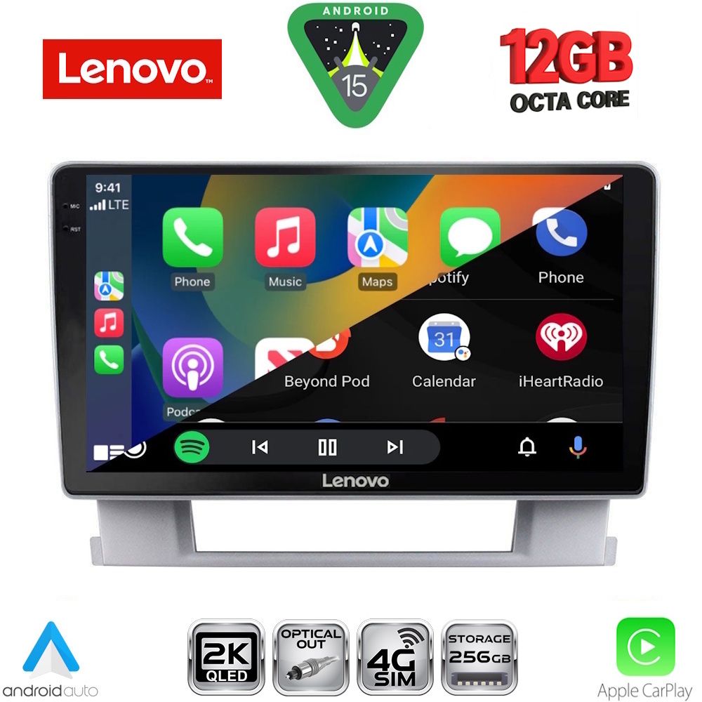 LENOVO SSZ 12482_CPA (9inc) MULTIMEDIA TABLET for OPEL ASTRA J mod. 2010-2016 - immagine 2