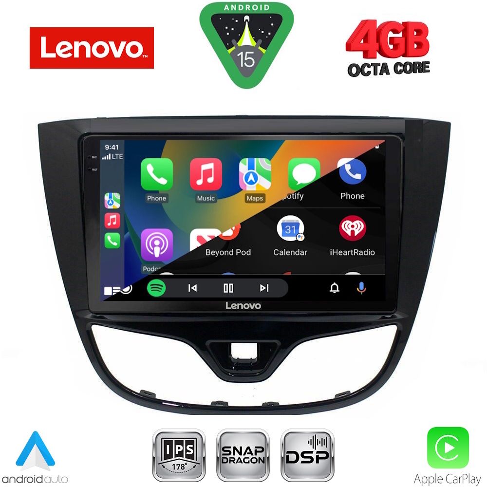 LENOVO SSZ 12489_CPA (10inc) MULTIMEDIA TABLET for OPEL KARL mod. 2014-2019 - immagine 2