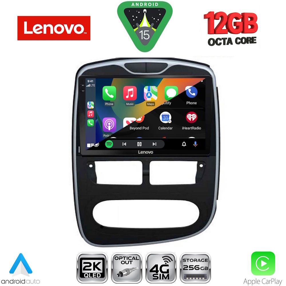 LENOVO SSZ 12544_CPA (10inc) MULTIMEDIA TABLET for RENAULT CLIO mod. 2012-2015 - immagine 2