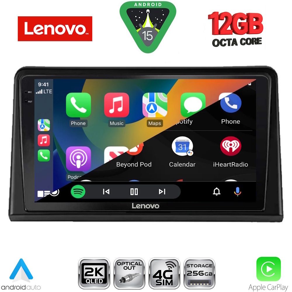 LENOVO SSZ 12548_CPA (9inc) MULTIMEDIA TABLET for RENAULT EXPRESS mod. 2020-2026 - immagine 2