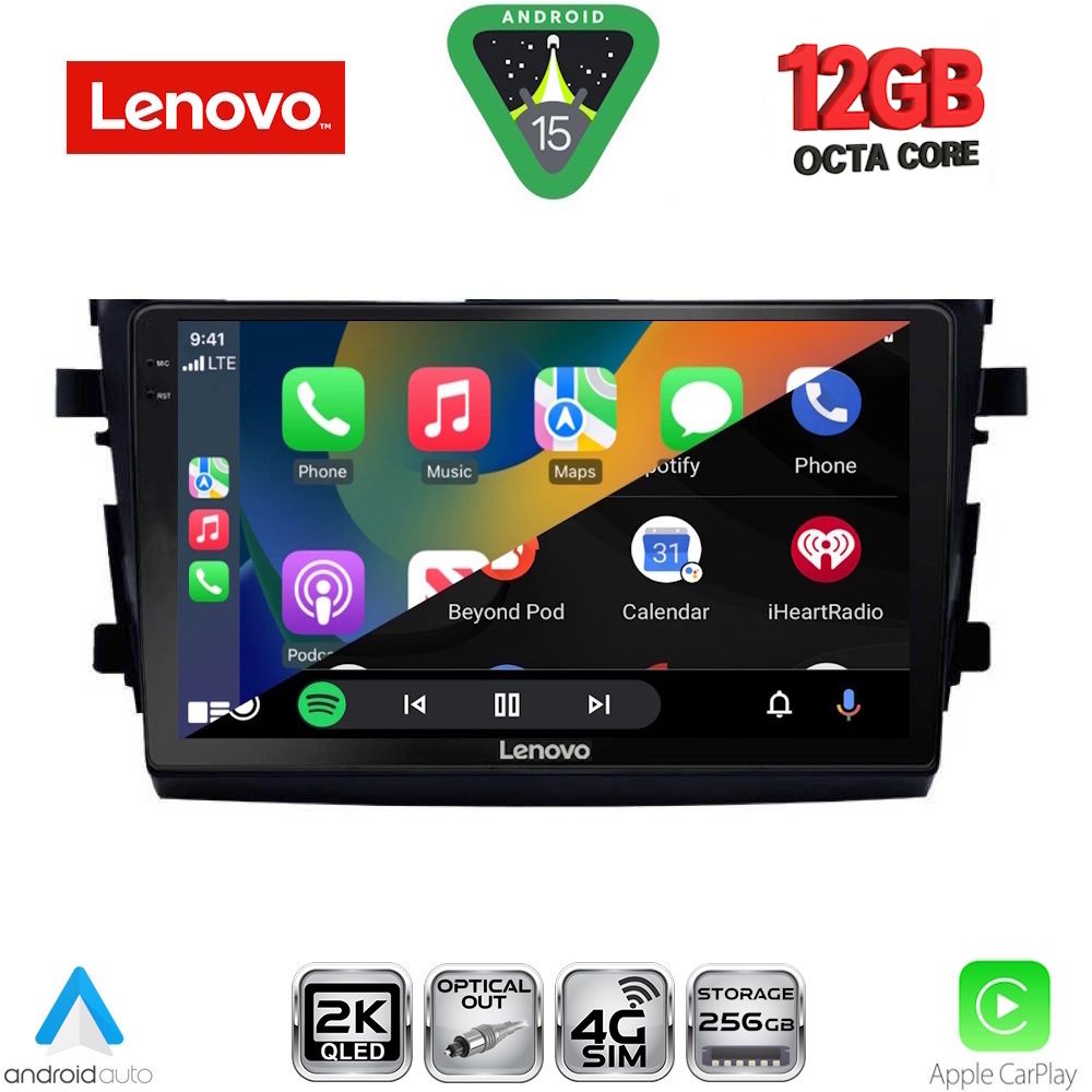 LENOVO SSZ 12674_CPA (9inc) MULTIMEDIA TABLET for SUZUKI CELERIO mod. 2015-2021 - immagine 2