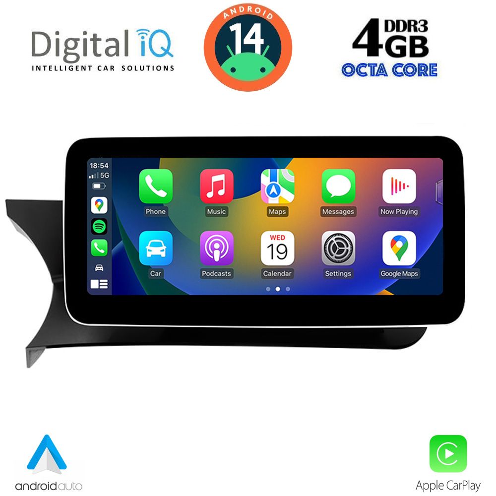 DIGITAL IQ TPK 16985_CPA (10.25'') MULTIMEDIA SYSTEM for MERCEDES C (W204) mod. 2011-2014 - immagine 2