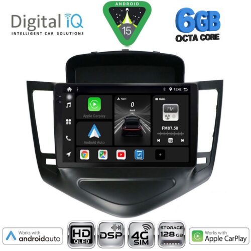 DIGITAL IQ BXF 17076A_CPAA (9inc) MULTIMEDIA TABLET for CHEVROLET CRUZE mod. 2008-2012 - WEXML.GR