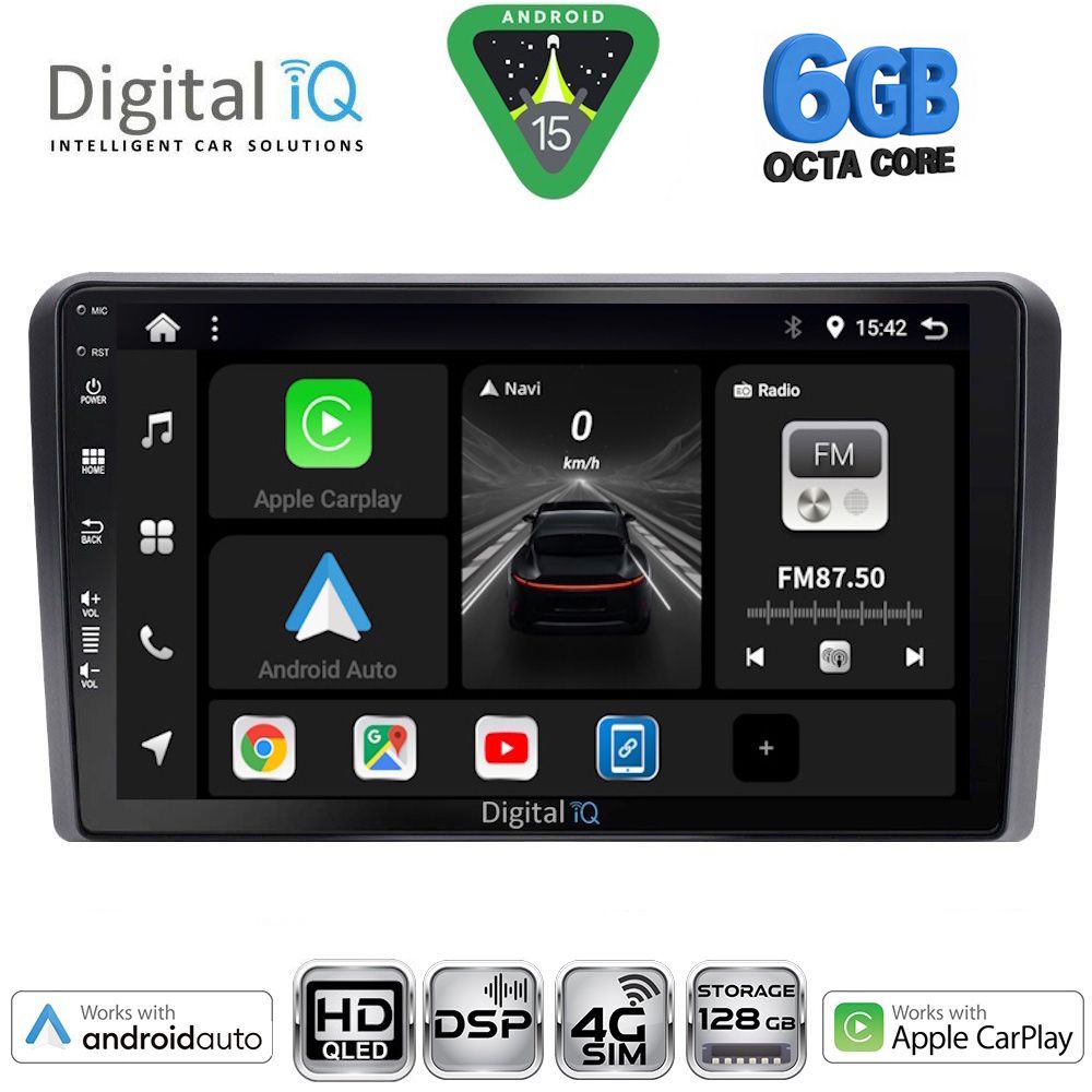 DIGITAL IQ BXF 17441_CPAA (9inc) MULTIMEDIA TABLET for MITSUBISHI OUTLANDER mod. 2001-2005