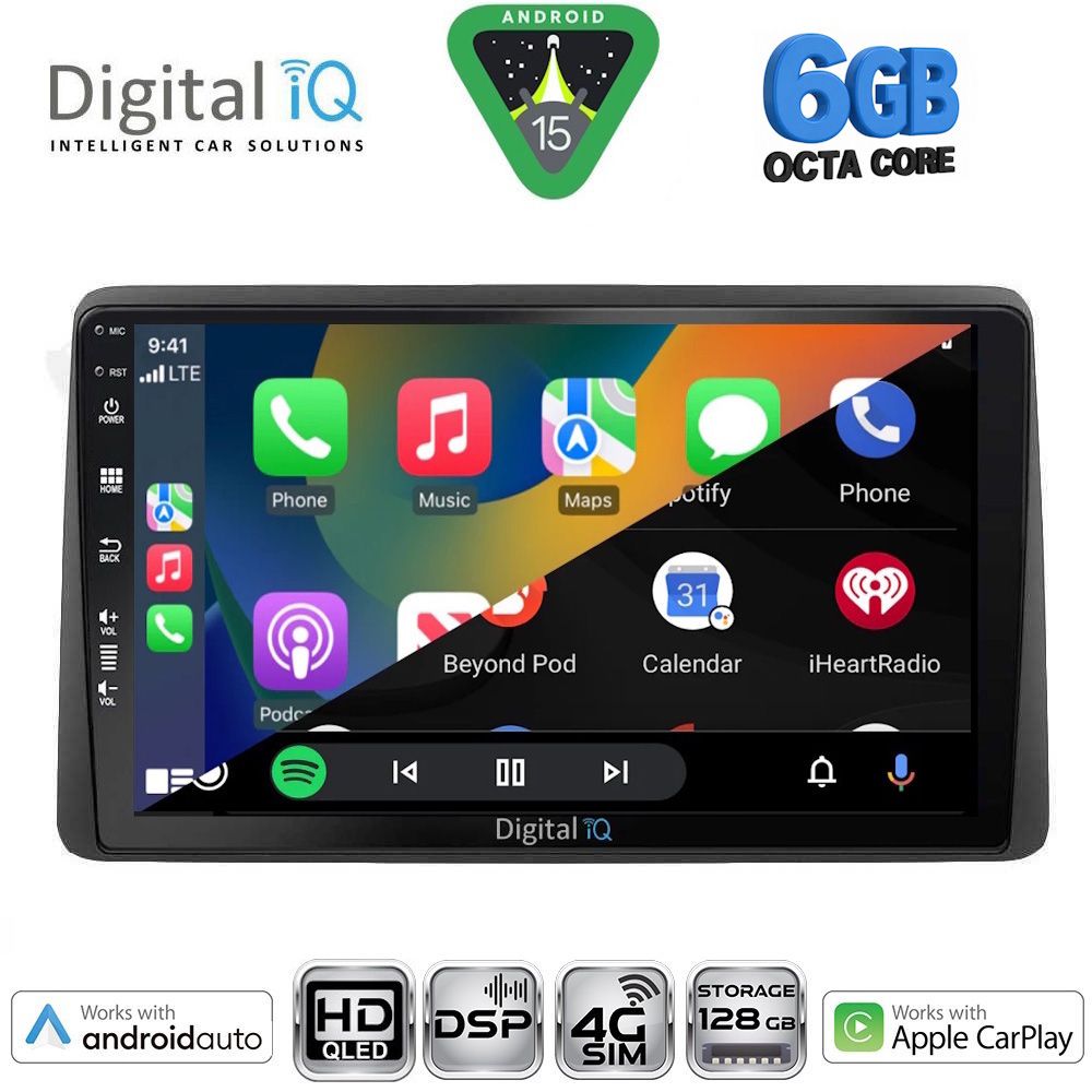 DIGITAL IQ BXF 17453_CPAA (10inc) MULTIMEDIA TABLET for NISSAN JUKE mod. 2021-2026 - immagine 2