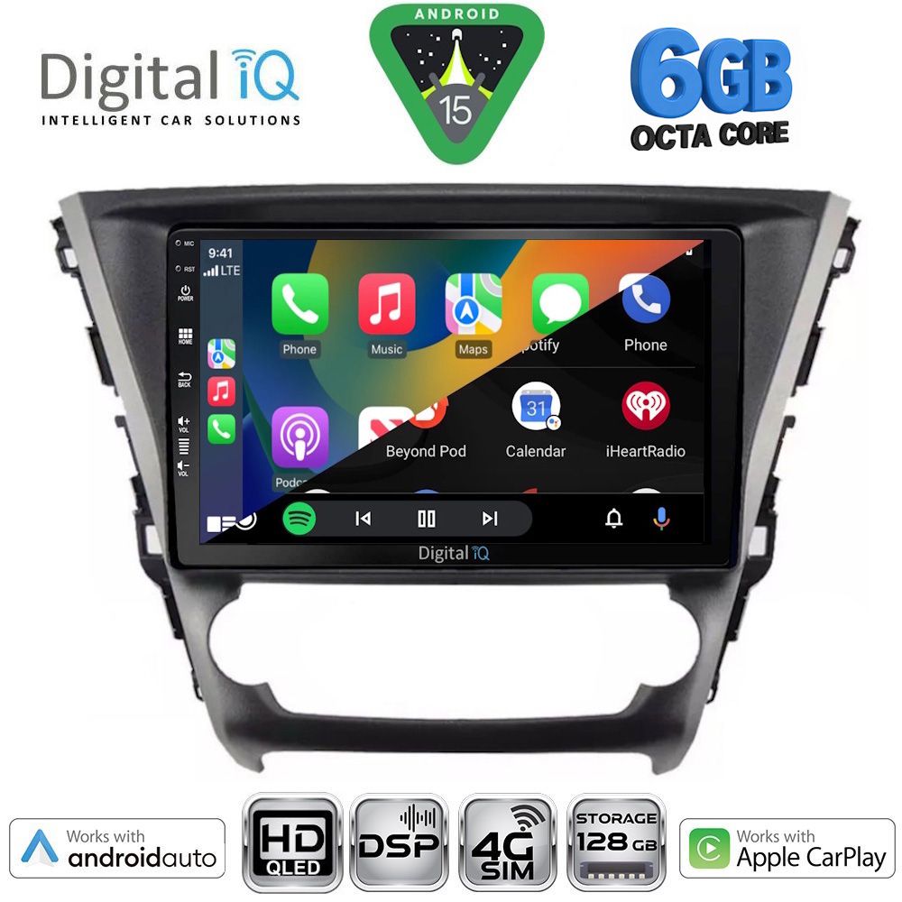 DIGITAL IQ BXF 17706_CPAA (10inc) MULTIMEDIA TABLET for TOYOTA AVENSIS mod. 2016-2019 - immagine 2