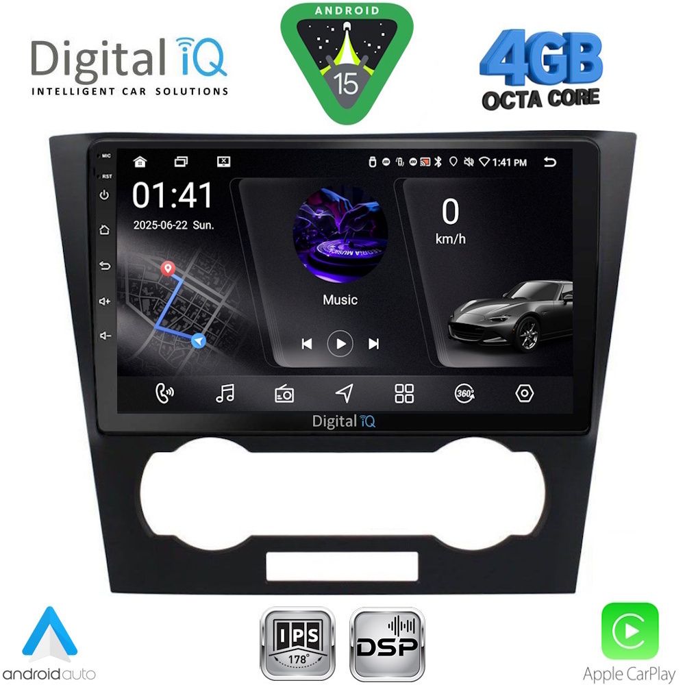DIGITAL IQ RSG 6073_CPA (9inc) MULTIMEDIA TABLET for CHEVROLET EPICA mod. 2006-2011