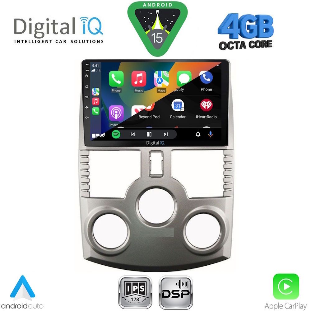 DIGITAL IQ RSG 6126_CPA (9inc) MULTIMEDIA TABLET for DAIHATSU TERIOS mod. 2006-2017 - immagine 2