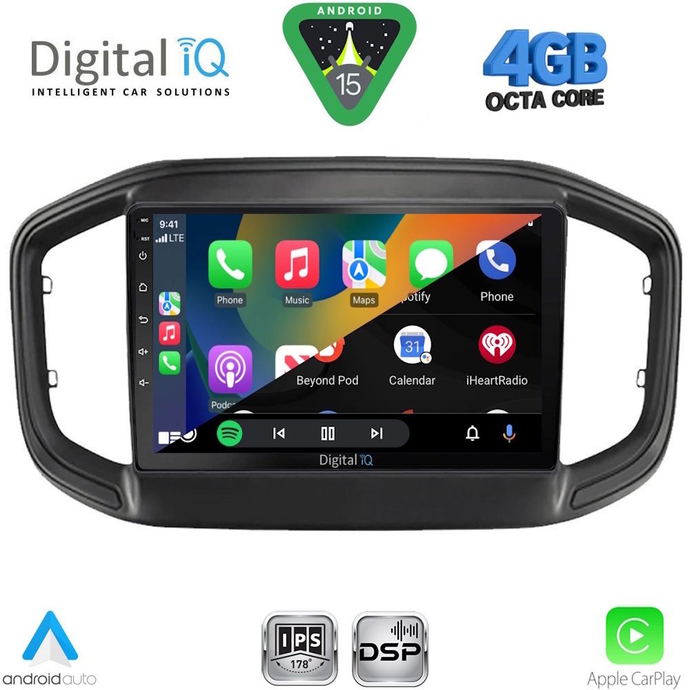 DIGITAL IQ RSG 6147_CPA (9inc) MULTIMEDIA TABLET for FIAT STRADA mod. 2020-2026 - immagine 2