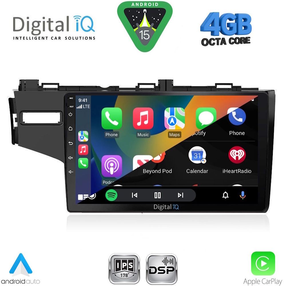 DIGITAL IQ RSG 6212_CPA (10inc) MULTIMEDIA TABLET for HONDA JAZZ mod. 2013-2019 - immagine 2