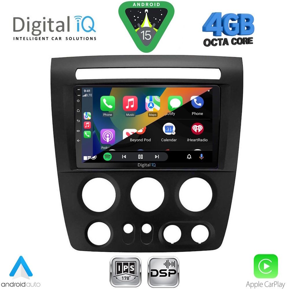 DIGITAL IQ RSG 6218_CPA (9inc) MULTIMEDIA TABLET for HUMMER H3 mod. 2005-2009 - immagine 2