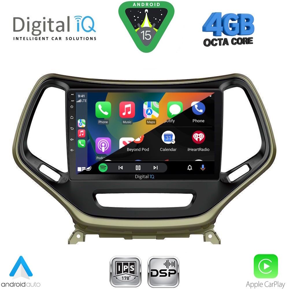 DIGITAL IQ RSG 6273_CPA (10inc) MULTIMEDIA TABLET for JEEP CHEROKEE mod. 2014-2024 - immagine 2
