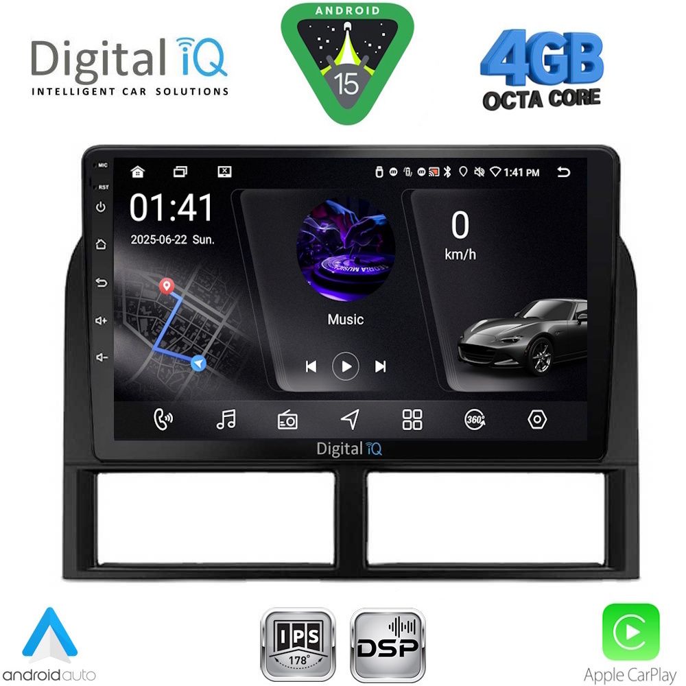 DIGITAL IQ RSG 6280_CPA (9inc) MULTIMEDIA TABLET for JEEP GRAND CHEROKEE mod. 1999-2004